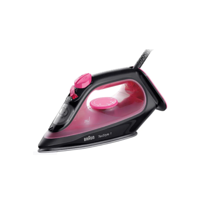 Braun, TexStyle 1 Steam Iron SI 1070, Purple/black