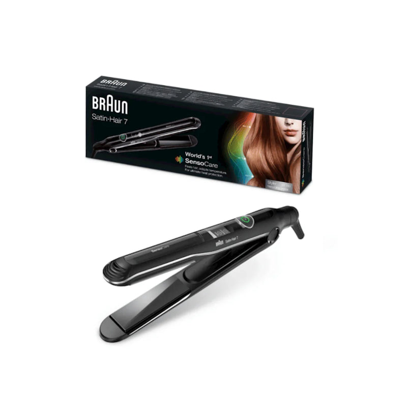 Braun, SensoCare Hair Straightener Black