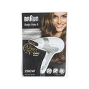 Braun, Satin Hair5 Dryer BRHD580E Power Perfection, Ionic White