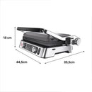 Braun, MultiGrill 9 Pro Contact Grill CG9167 Black/Stainless Steel INT