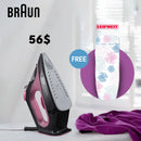 Braun, TexStyle 1 Steam Iron SI 1070 & Leifheit Cover Free