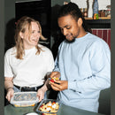 Pyrex, Cook & Go Set of 2 Rectangular Dishes + Lid