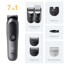 Braun, AIO5520 Grey All-In-One Trimmer Serie 5