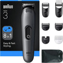 Braun, AIO3540 Grey All-In-One Trimmer Series 3