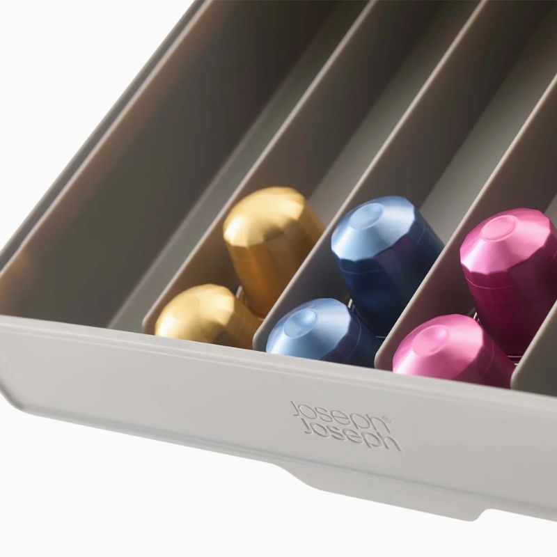 Joseph Joseph, CupboardStore™ Grey Under-shelf Coffee Pod Drawer