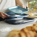 Joseph Joseph, Nest™ Bake Non-Stick 3-piece Blue Baking Tray Set