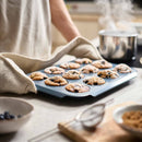 Joseph Joseph, Nest™ Bake Non-Stick 12 Cup Blue Muffin Tray