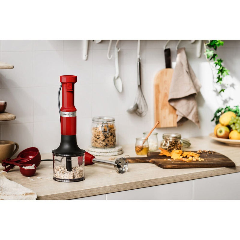 KitchenAid, Hand Blender with Accessories 5KHBV83 – Empire Red