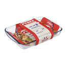 Pyrex, 913S604 Set of 2 Rectangular Roaster 239B + Oval Roaster 345B