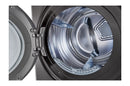 LG, Single Unit Front Load 21/16kg LG WashTower™ with Centre Control™, Black Steel color