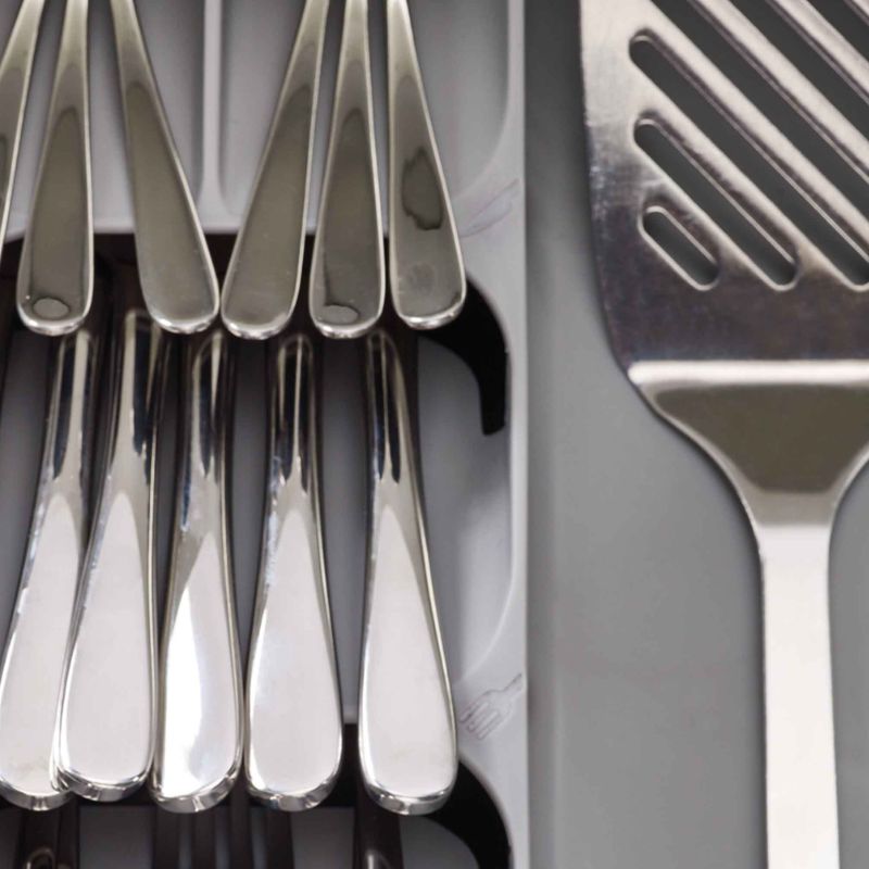 Joseph Joseph, DrawerStore™ Grey Cutlery, Utensil & Gadget Organiser