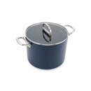 Joseph Joseph, Space Folding Handle Ceramic Non-stick 25cm Blue Stock Pot & Lid