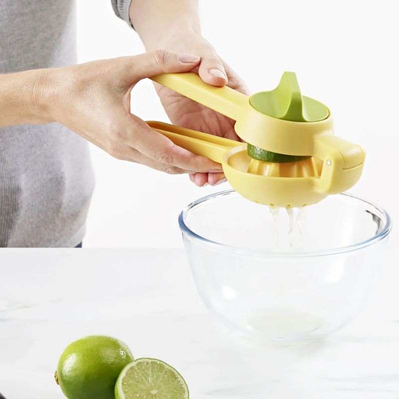 Joseph Joseph, JuiceMax Dual-action Yellow Citrus Press