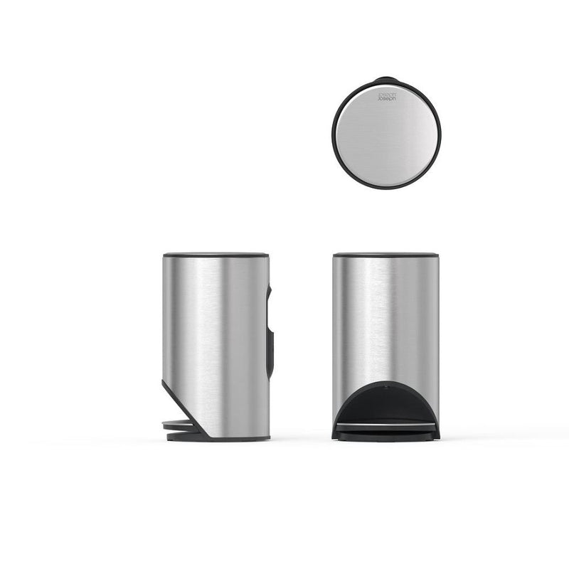 Joseph Joseph, Arc™ 10L Easy-push Stainless-steel Pedal Bin