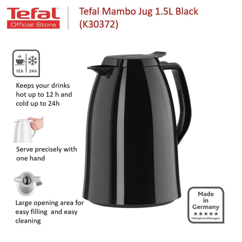 Tefal, Mambo Jug 1.0L High Gloss Black