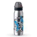 Tefal, Iso 2 Go Iso Steel Moto Cross Drinking Bottle, 500 Ml