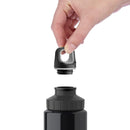 Tefal, Drink 2 Go Light Steel Drop Grey Drinking Bottle Screw Lid, 600 Ml