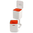 Joseph Joseph, Totem Compact Waste & Recycling Bin, 40L, Stone