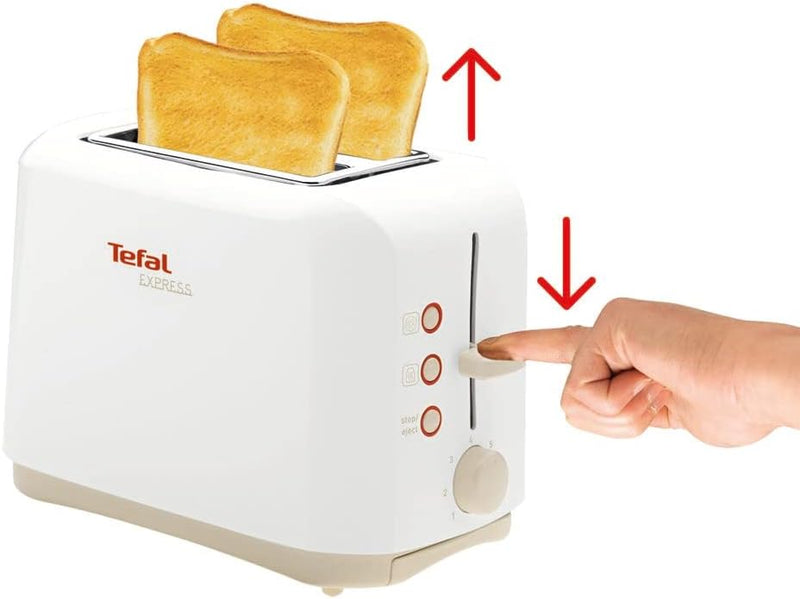 Tefal, Express 2 Slots Electric Toaster Tt357170 - 850W