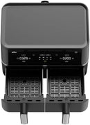 Braun, Twincook 5 Air Fryer Td5030Ibk 10L Dual Basket 2450W Realair