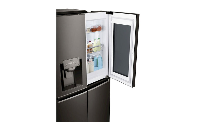 LG, InstaView Door-in-Door™ , Four Door Refrigerator, 705L Gross Capacity with HygieneFRESH+™, Black Stainless