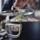 Joseph Joseph, Space Folding Handle Ceramic Non-stick 25cm Blue Stock Pot & Lid