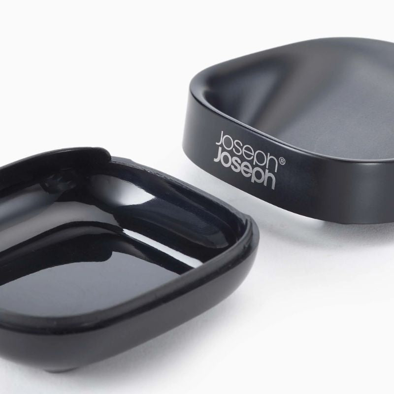 Joseph Joseph, Slim™ Compact Matt Black Soap Dish