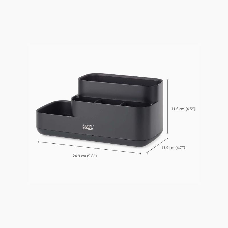 Joseph Joseph, EasyStore™ Matt Black Bathroom Storage Caddy