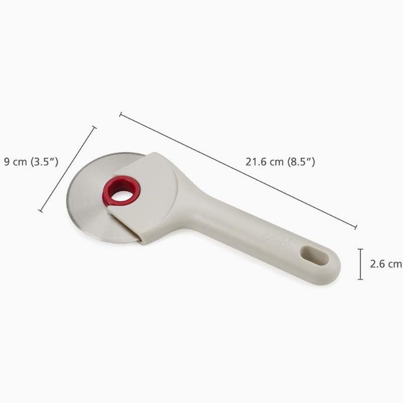 Joseph Joseph, Ringo™ Easy-clean Red Pizza Cutter