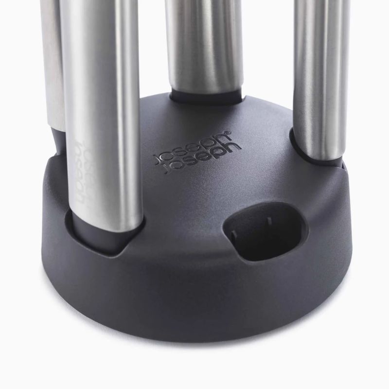 Joseph Joseph, Elevate™ Fusion 5-piece Stainless-steel Utensil Set with Compact Stand