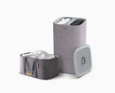 Joseph Joseph, 2-piece Grey Laundry Basket Set