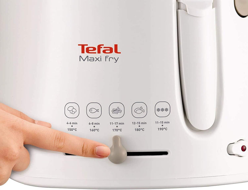 Tefal, Maxi Fry Fryer Fixed Bowl 2.1 Liter /1.2 Kg – FF100073