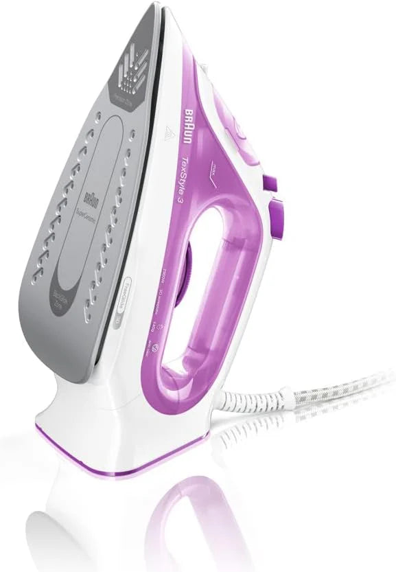 Braun, TexStyle 3 Steam iron 2300W Purple