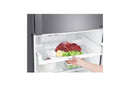 LG, Top Mount Refrigerator, Platinum Silver Color, Smart Inverter Compressor, Door Cooling™, Multi AirFlow