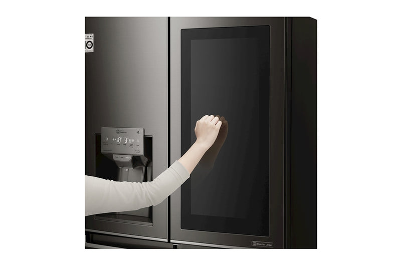 LG, InstaView Four Door Refrigerator 33 FT Linear Compressor Wifi