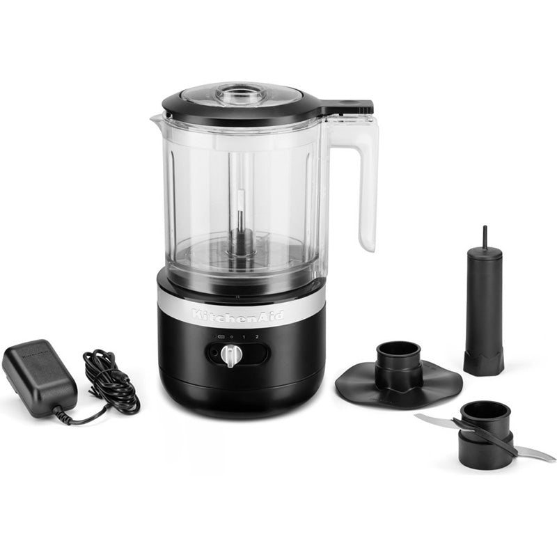 KitchenAid, Cordless Food Chopper 1.18 L Matte Black