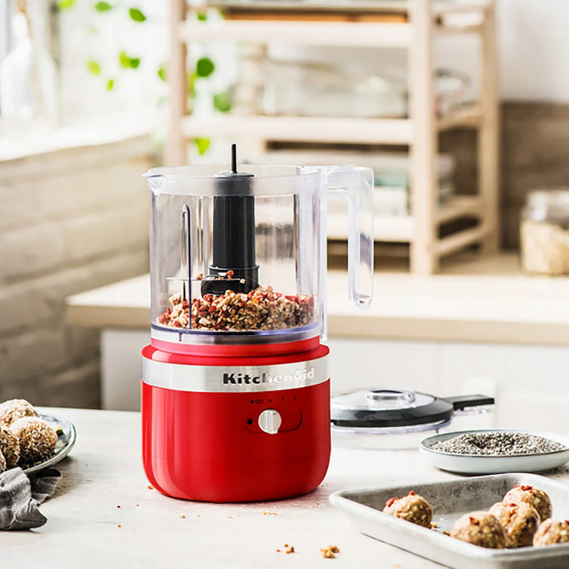 KitchenAid, Cordless Food Chopper 1.18 L - Empire red