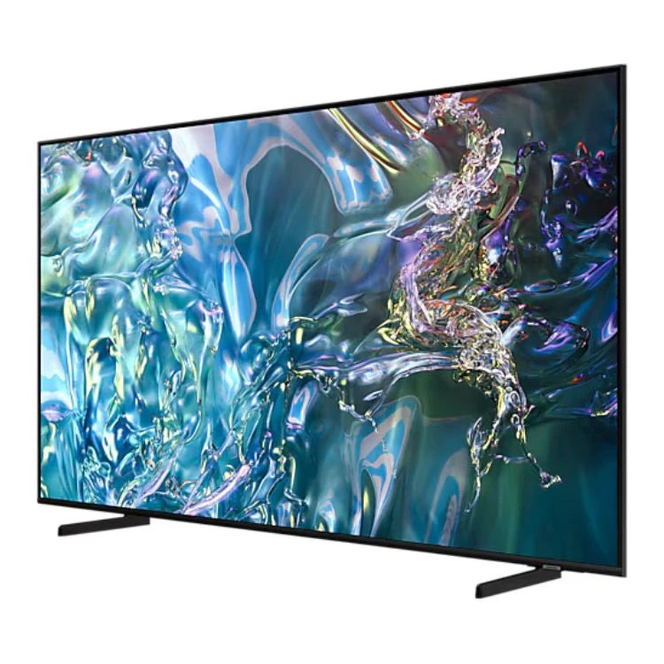 Samsung 55-inch QLED 4K Q60D Tizen OS Smart TV, Best large size Tv deals 2024 for movies and gaming, Billion shades of color with Quantum Dot, sleek and slim, Upscale entertainment with Samsung Tizen OS and get up to 4K resolution with powerful 4K upscaling