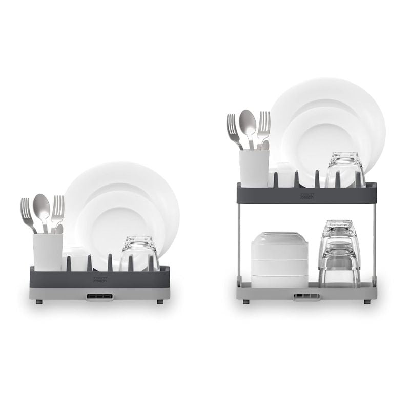 Joseph Joseph, Duo 2-Tier Dish Rack – Grey