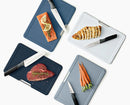 Joseph Joseph, Folio™ Plus 8-piece Grey Knife & Chopping Board Set