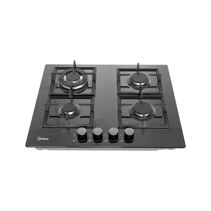 Midea, Gas Size 60 cm Burners (4) 60G40ME007-GFT