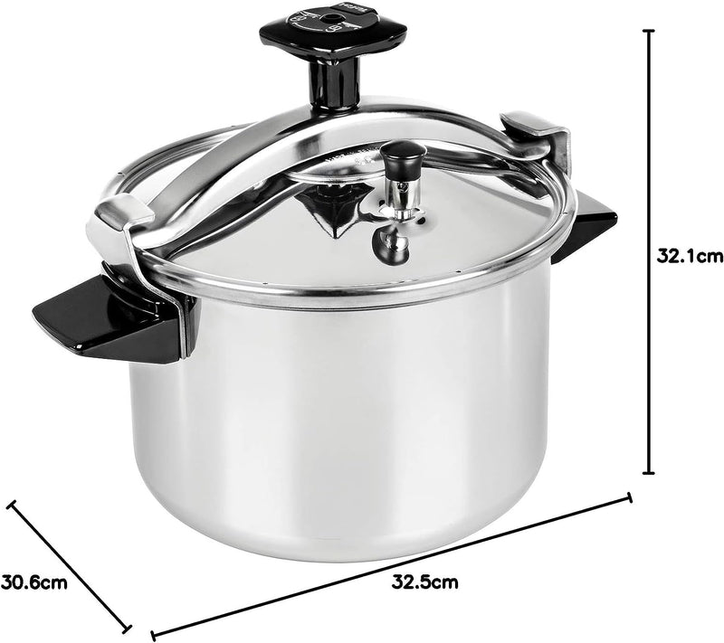 Tefal, Cocotte Minute 12 Litres Pressure Cooker Stainless Steel, P0531731