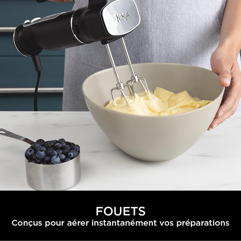 Ninja, Foodi 3-in-1 Hand Blender, Mixer & Chopper CI100EU