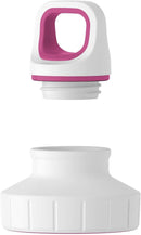 Tefal, Drink 2 Go Bottle, 0.6 L, Light Steel, White & Pink