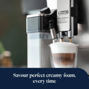 DeLonghi, ECAM650 85 MS PrimaDonna Elite Experience Coffee Machine Metal