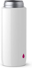 Tefal, Drink 2 Go Bottle, 0.6 L, Light Steel, White & Pink