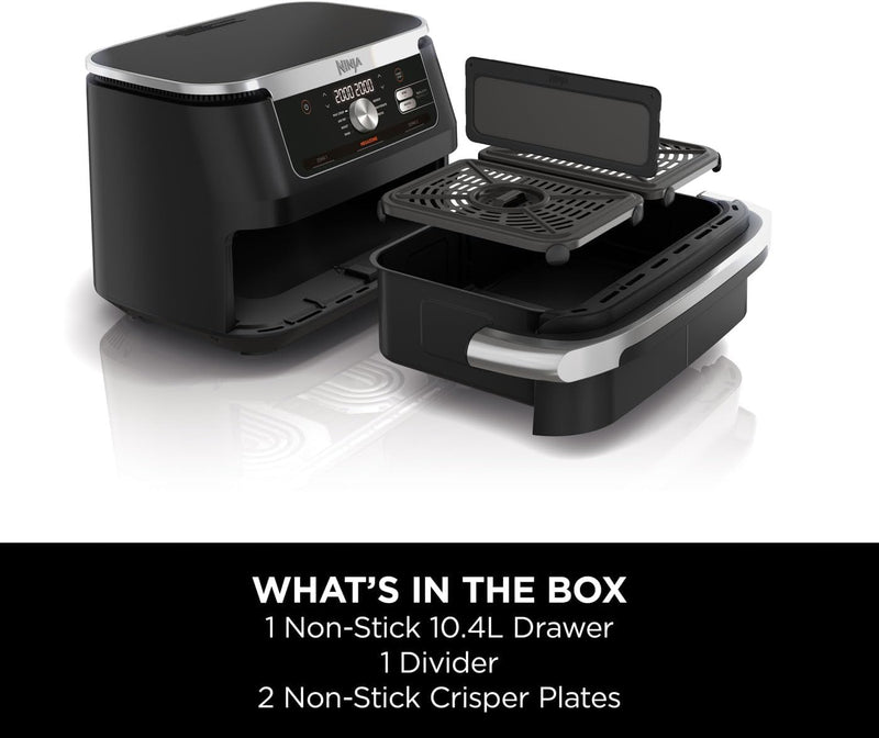 Ninja, Foodi FlexDrawer Dual Air Fryer 10.4L