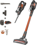 Black+Decker, 18V 36Wh Cordless Stick Vacuum Cleaner 4in1 With 2.0Ah Lithium-Ion Battery, 40AW Suction Power