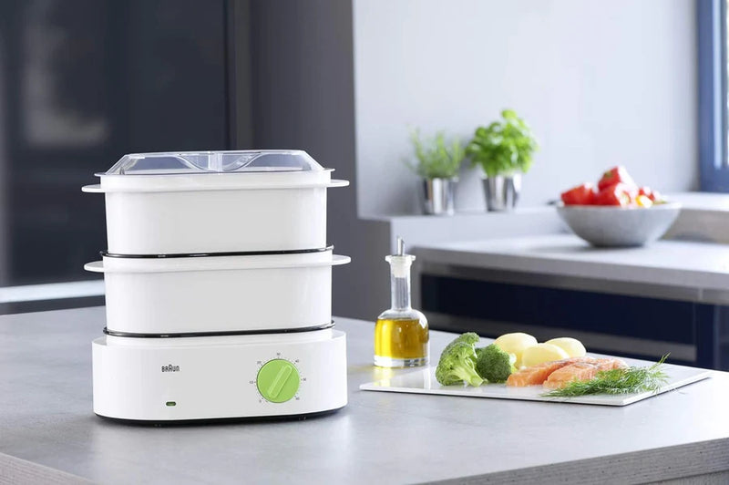 Braun, 3216-FS3000WH Food Steamer White