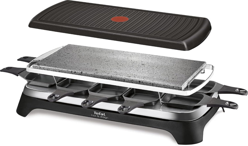 Tefal, Raclette | Pierrade® 3-in-1 | 10 People | 3 Functions